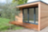 Crusoe Contemporary with extra storage built in and accessible from the outside - Home office