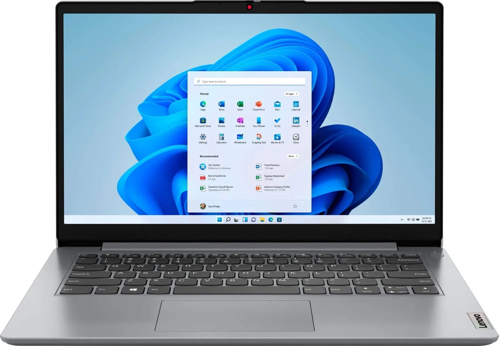 - Ideapad 1I 14.0" HD Laptop - Celeron N4020 - 4GB Memory - 64GB Emmc - Cloud Gr