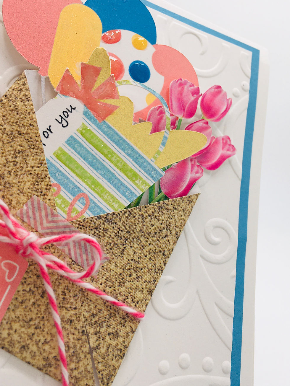 Thumbnail: Balloons, Gifts, and Flowers Birthday Card