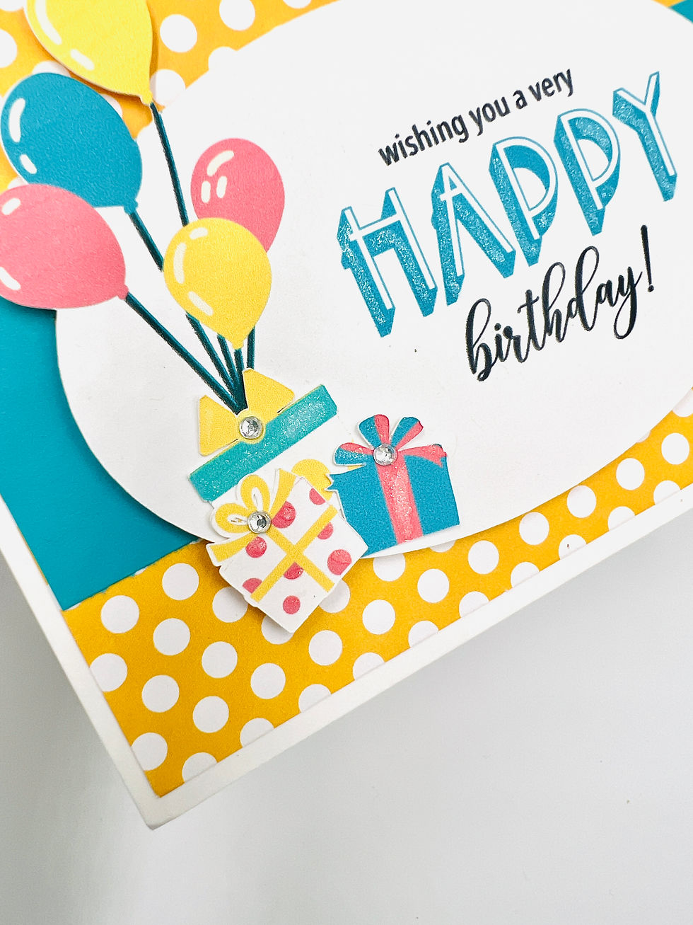 Thumbnail: Polka Dot Birthday - Yellow