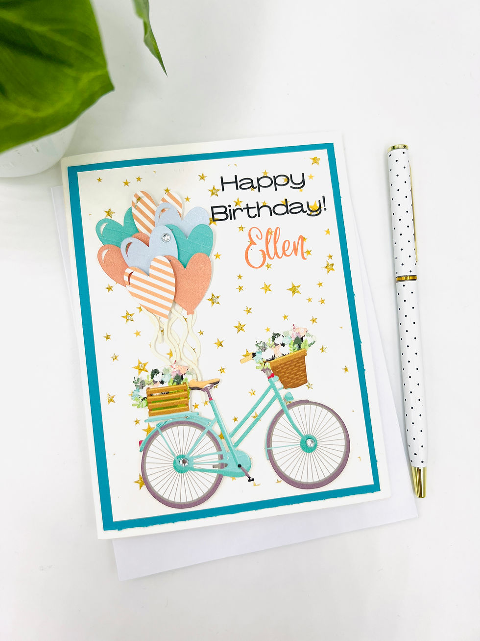 Thumbnail: Birthday Bicycle Card