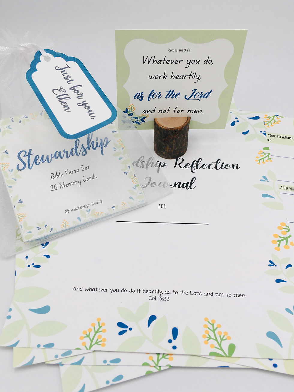 Thumbnail: A5 Size -  Botanical Stewardship Bible Study