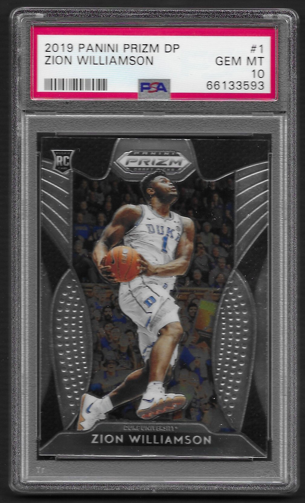 Zion Williamson 2019 Panini Prizm DP #1 PSA 10