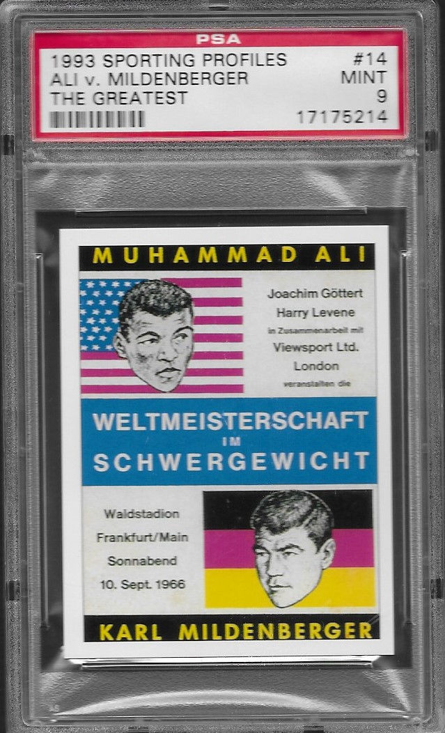 Muhammad Ali 1993 Sporting Profiles #14 PSA 9
