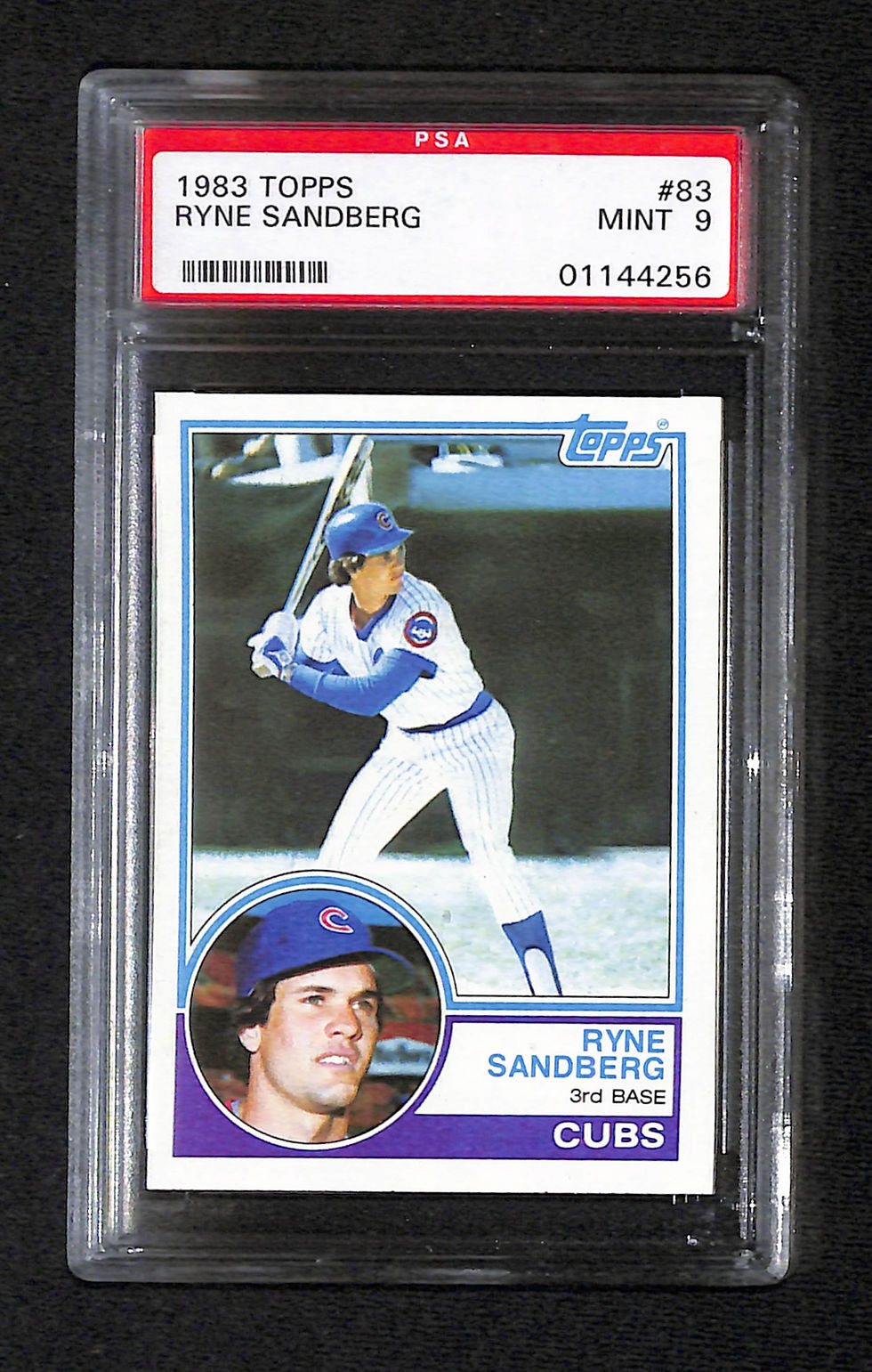 Ryne Sandberg 1983 Topps #83 PSA 9