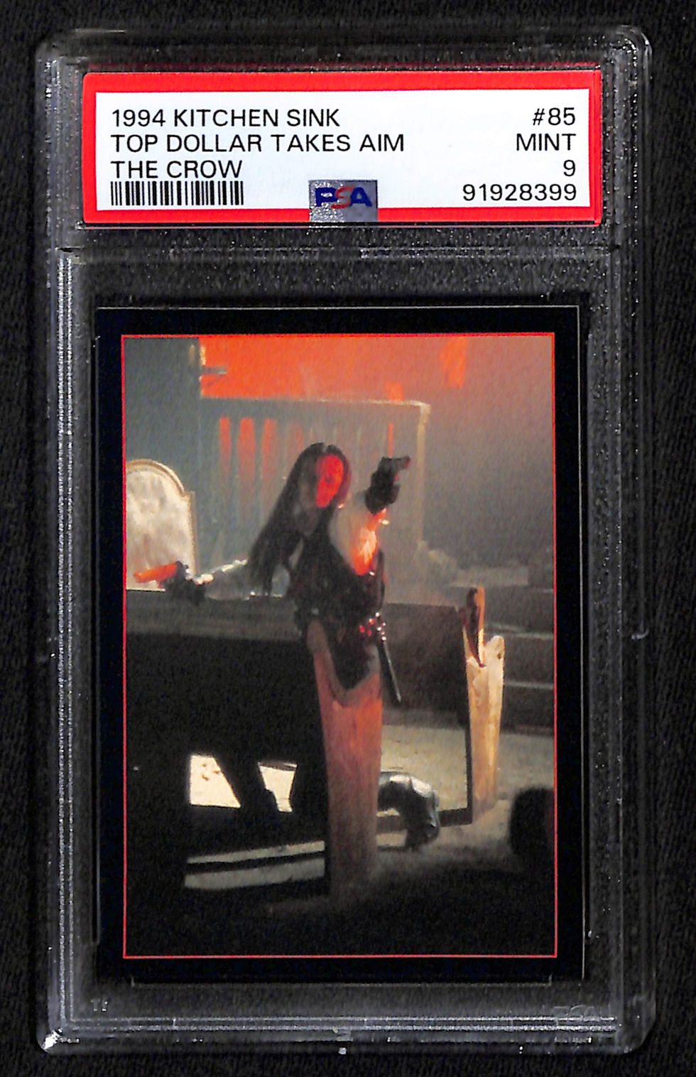 The Crow 1994 Kitchen Sink Top Dollar Takes Aim #85 PSA 9