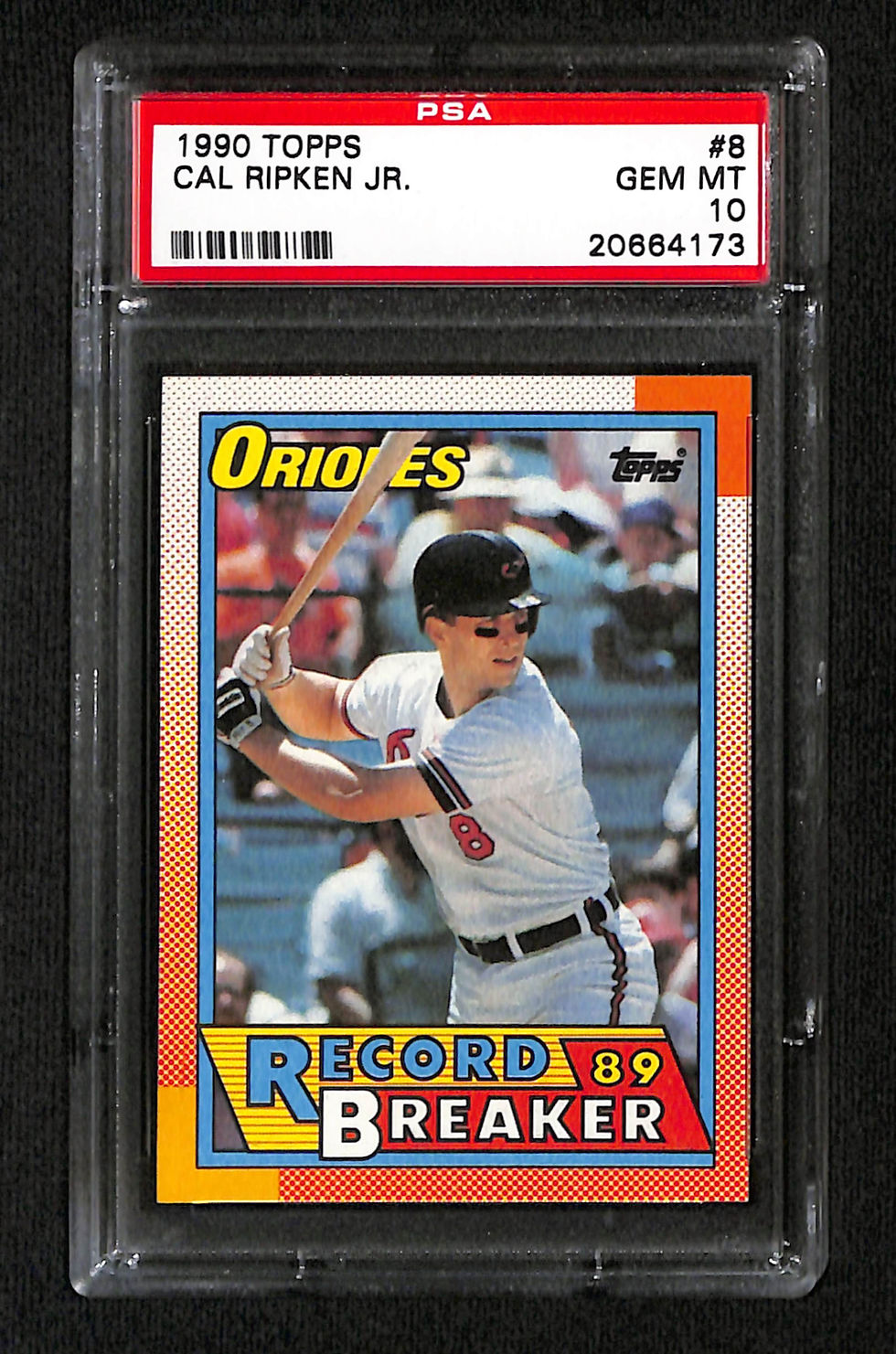 Cal Ripken Jr 1990 Topps #8 PSA 10