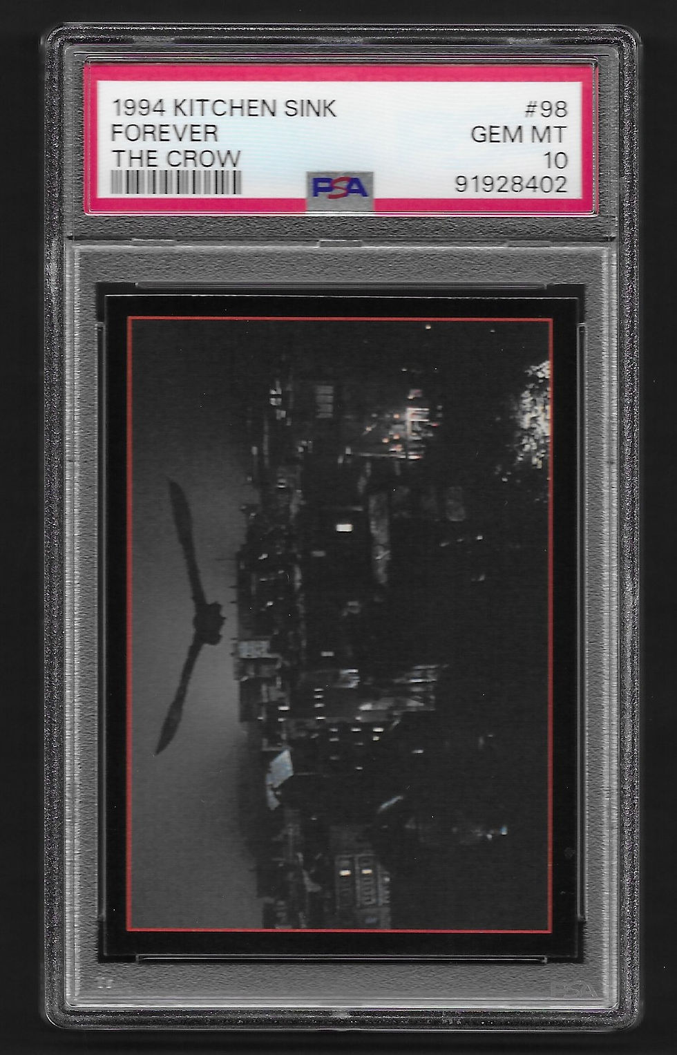 The Crow 1994 Kitchen Sink Forever #98 PSA 10