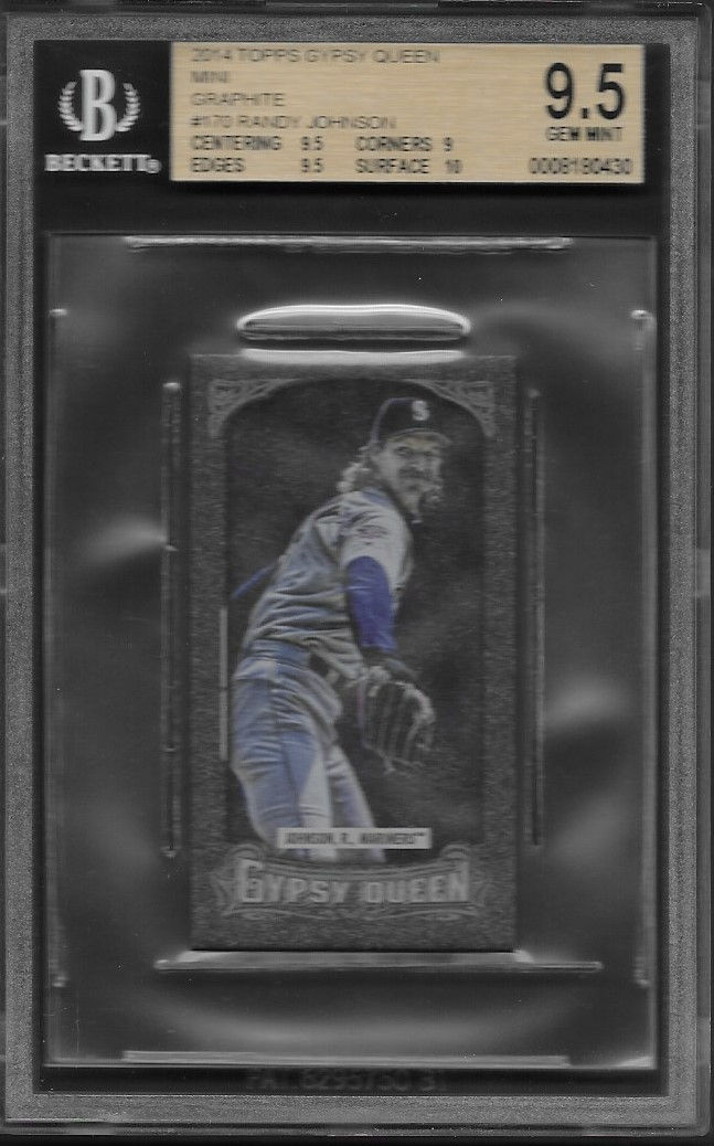 Randy Johnson 2014 Topps Gypsy Queen Mini Superfractor 1/1 #170 BGS 9.5