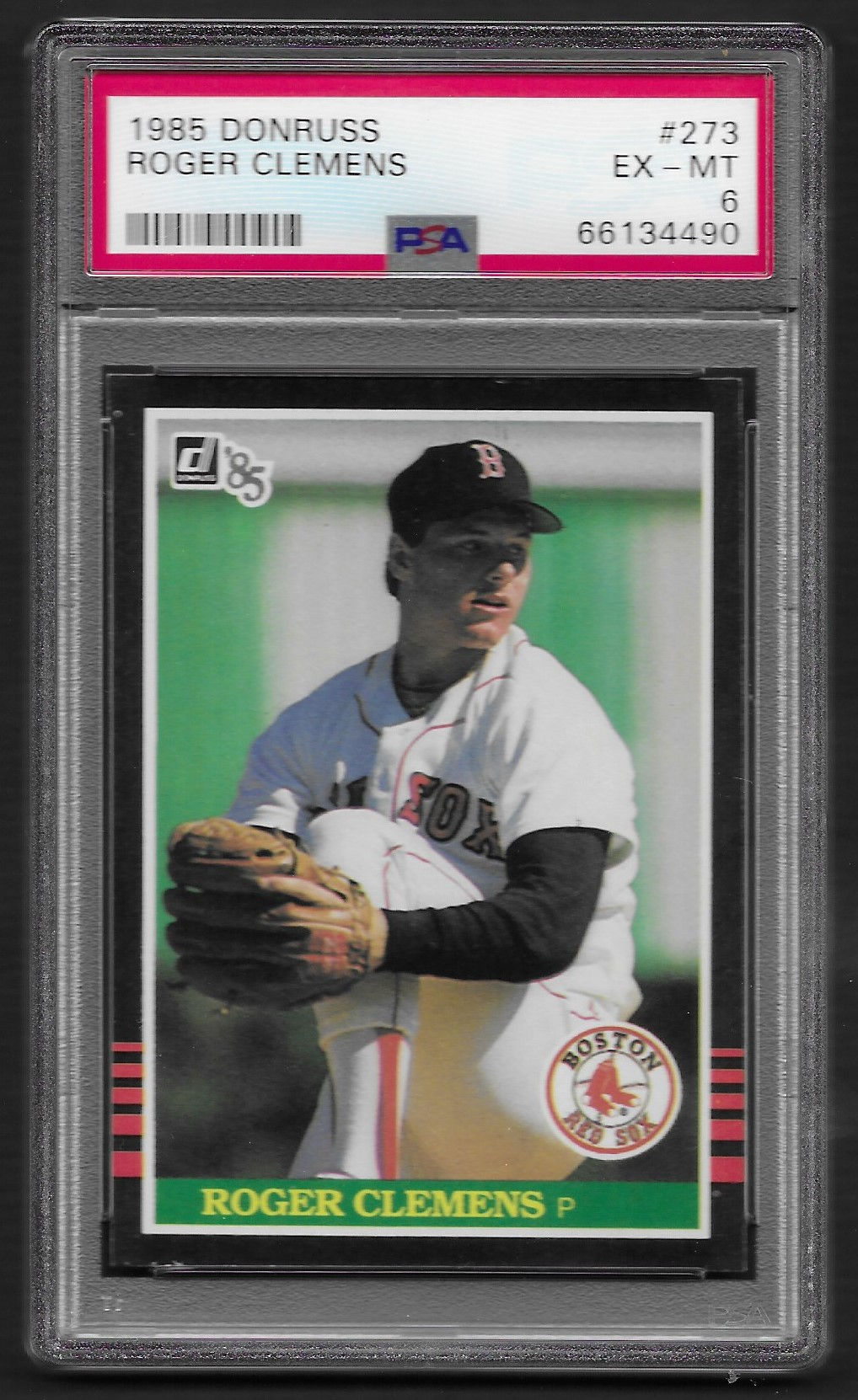 Roger Clemens 1985 Donruss #273 PSA 6