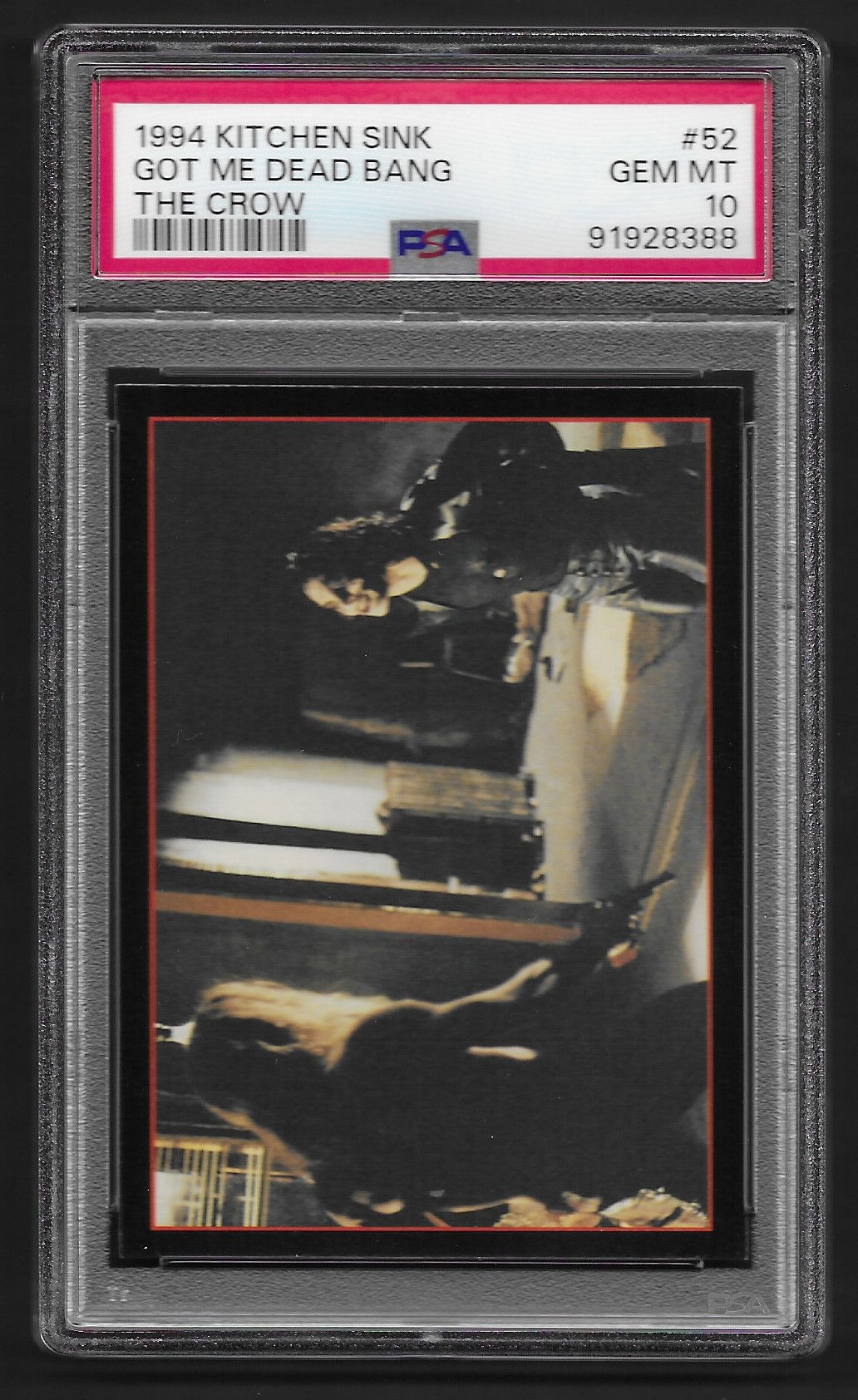 The Crow 1994 Kitchen Sink Got Me Dead Bang #52 PSA 10
