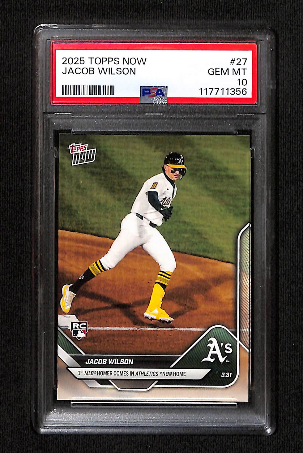Jacob Wilson 2025 Topps Now #27 PSA 10