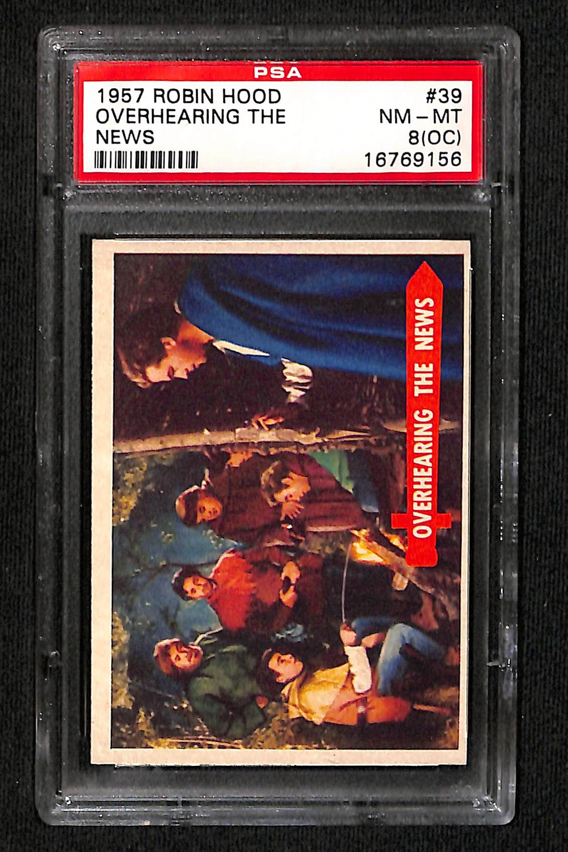 1957 Robin Hood Overhearing The News #39 PSA 8 (oc)
