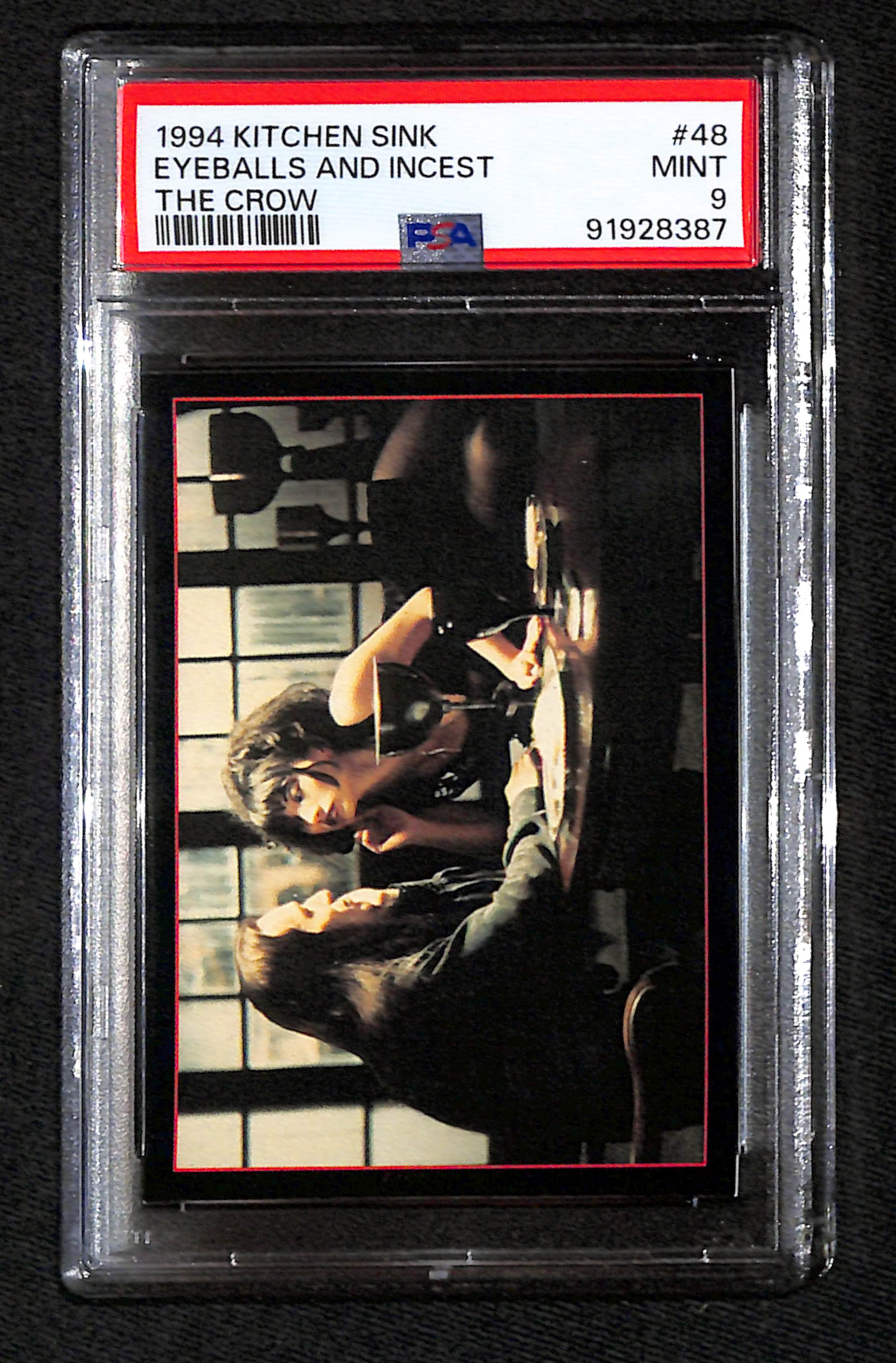 The Crow 1994 Kitchen Sink  Eyeballs and Incest #48 PSA 9