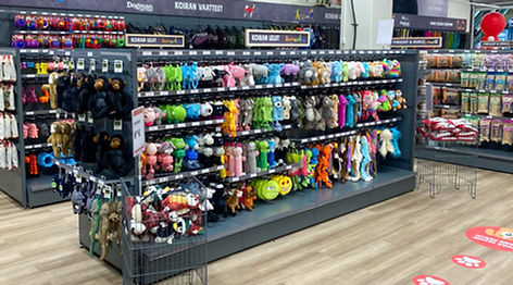 Fit-out and fixture projects across Finland and Europe