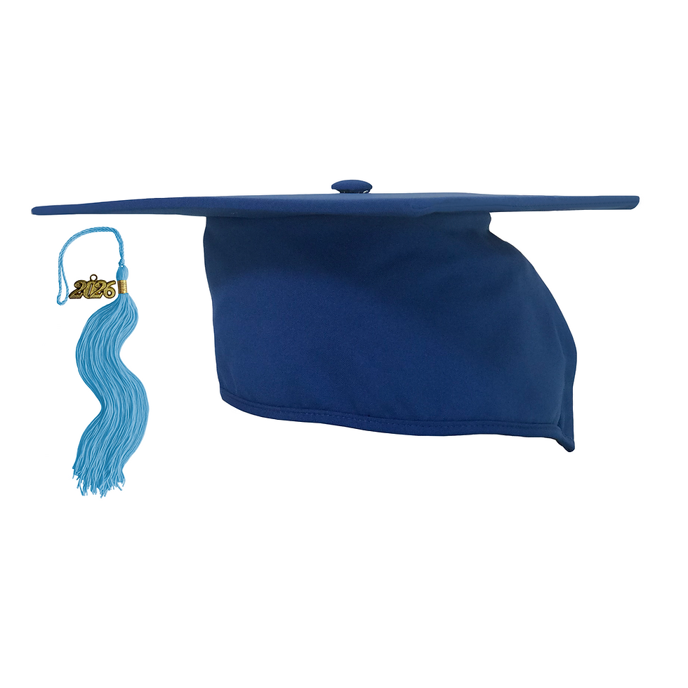 Miniaturbild: Doktorhut Komfort blau (Fleece)