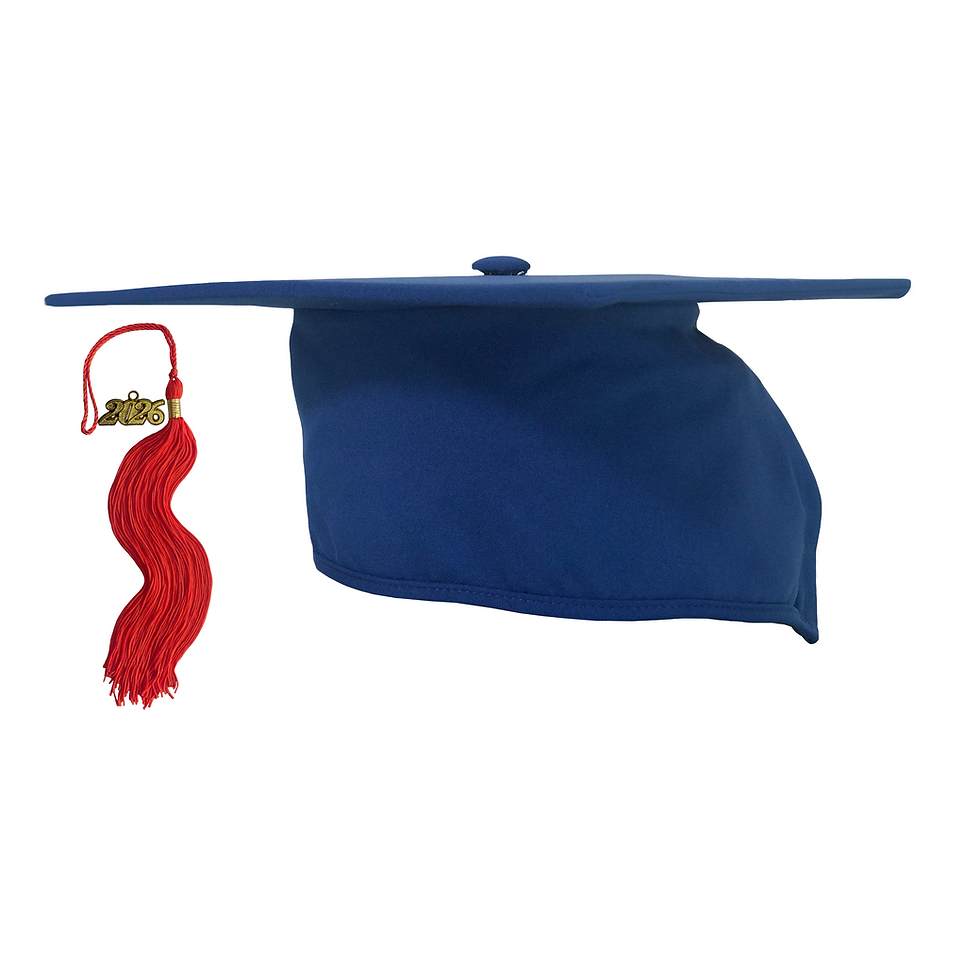 Miniaturbild: Doktorhut Komfort blau (Fleece)