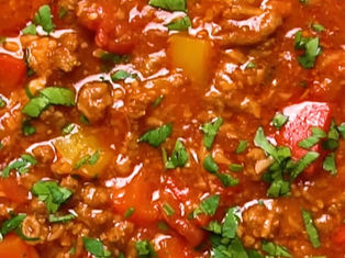 Keto Stuffed Pepper Soup
