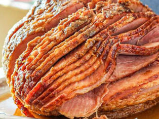 Keto Brown Sugar and Spice Glazed Ham