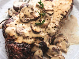 Caroline’s Keto Mushroom Steak Sauce