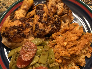 Keto Cajun Cauliflower Rice