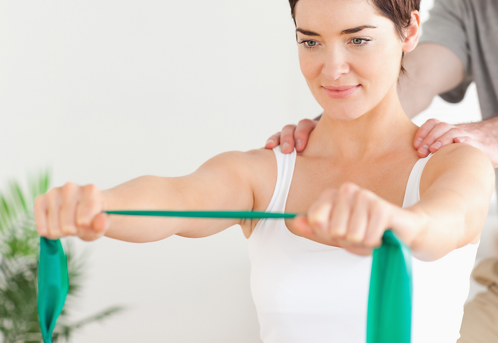 Physiotherapie-Sitzung