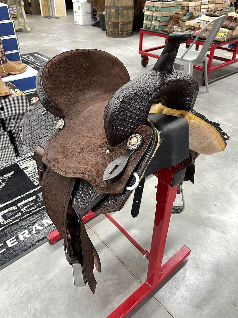 Thumbnail: JHA Saddle - 102 Hard Seat 45* Skirt