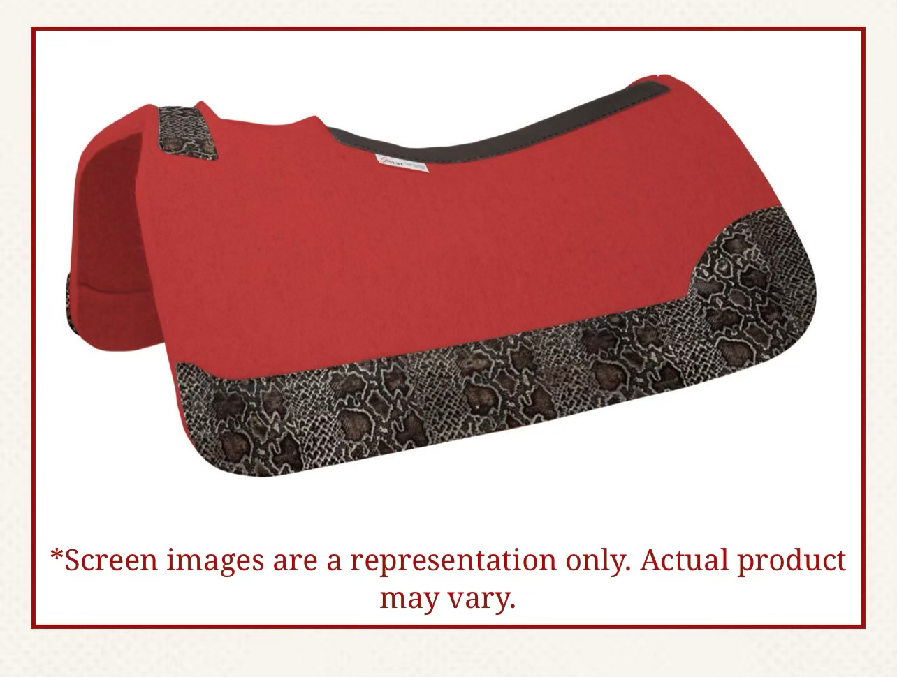 5 Star 30"x30"  - Chocolate Python