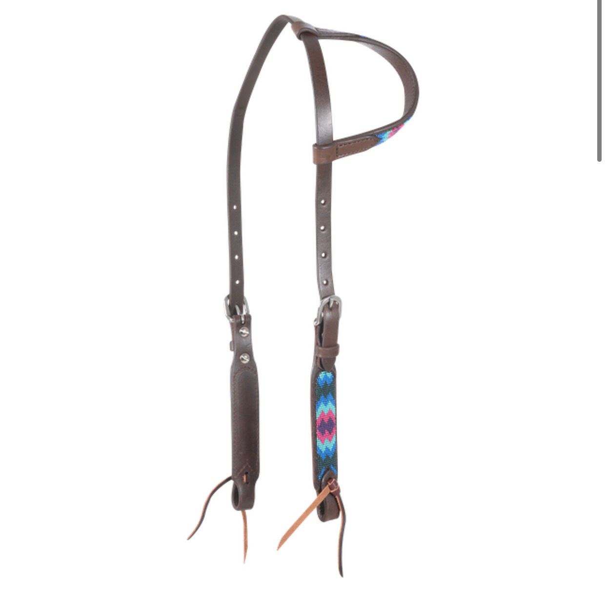 CASHEL - BEADED SLIP EAR HEADSTALL - Style: STACK Color: RUIDOSO