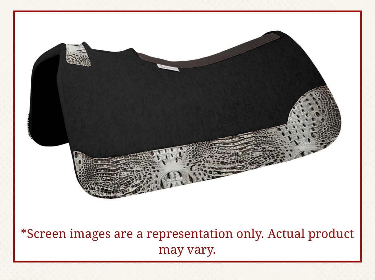 5 Star 30"x28" - Ivory Croc