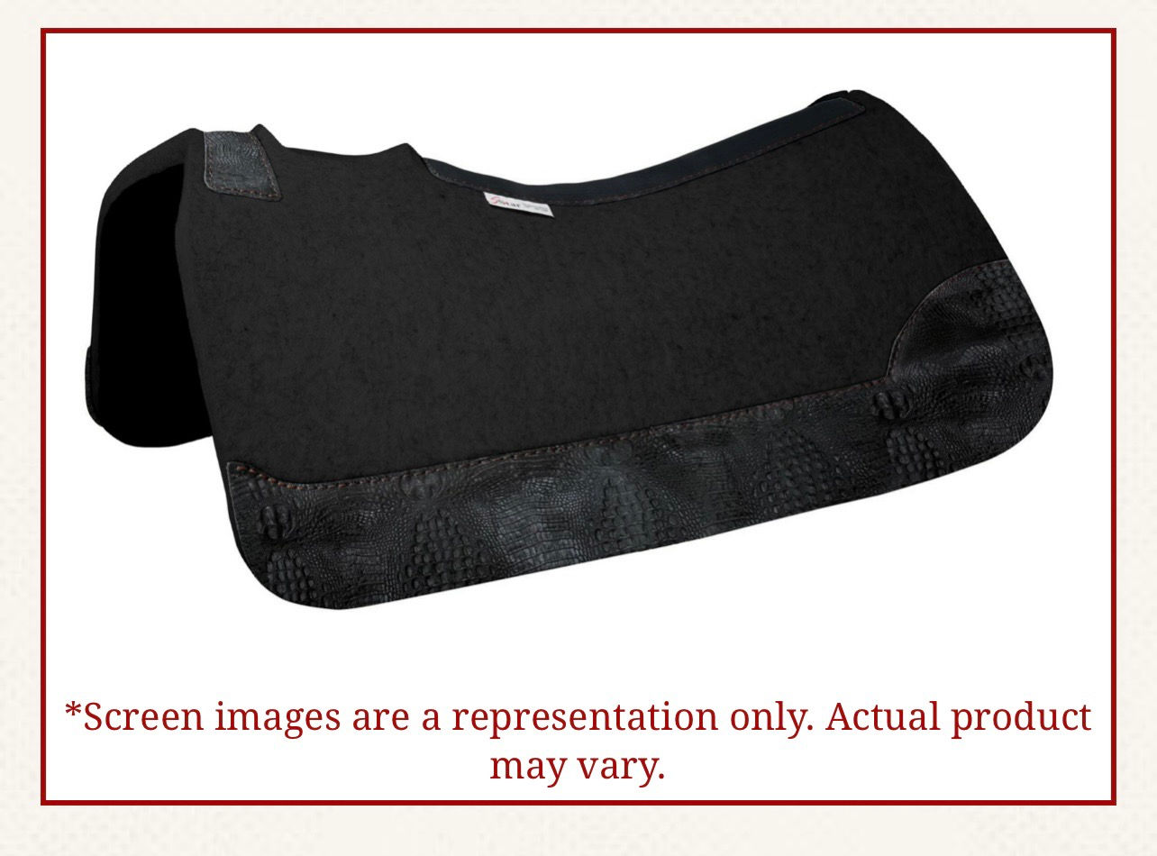 5 Star 30"x30"  - Black Silver Croc