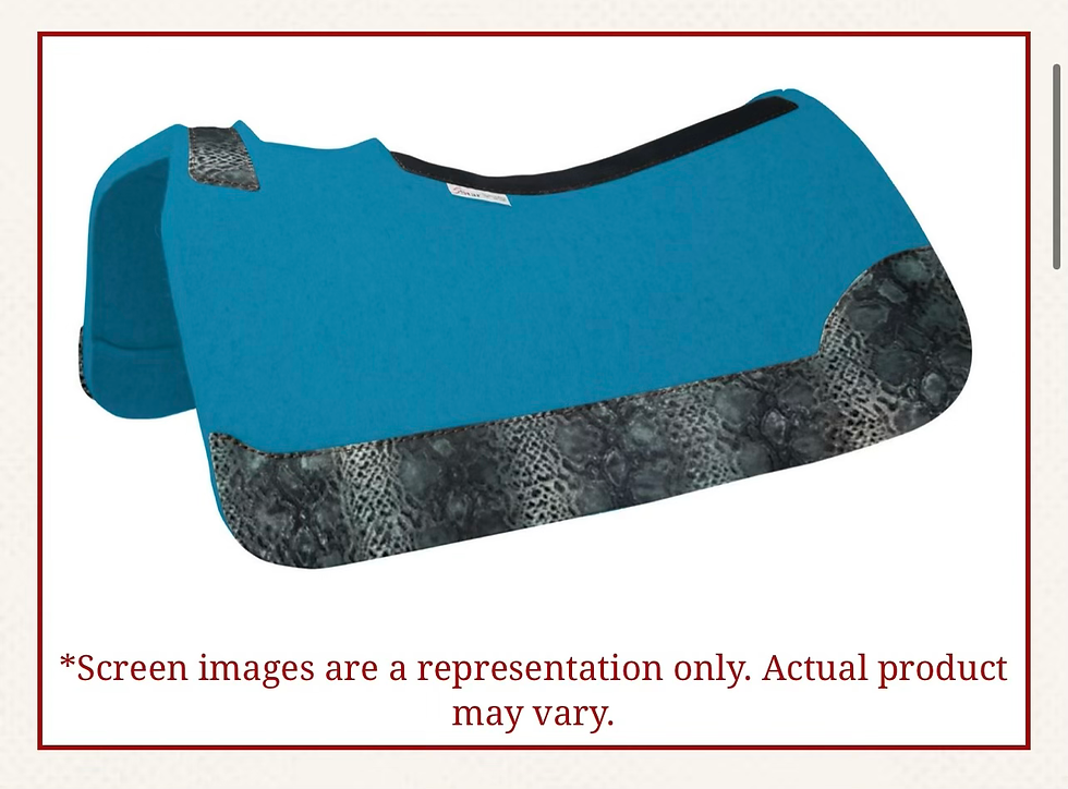 Thumbnail: 5 Star 30"x28"  - Multi Turquoise Python