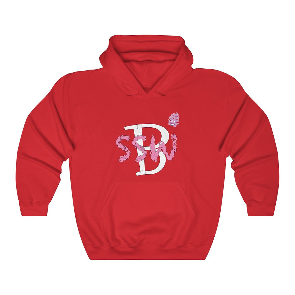 Thumbnail: Start Small Win Big Logo Unisex Heavy Blend™ Hooded Sweatshirt