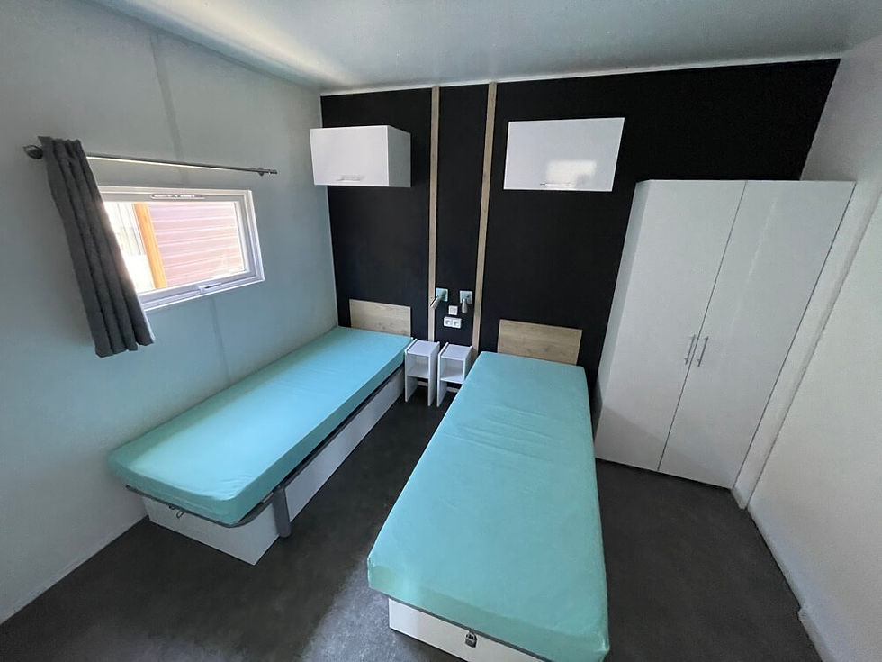 Miniatura: Chalet mobil 29 2 Quartos (44,1 m²) FR04