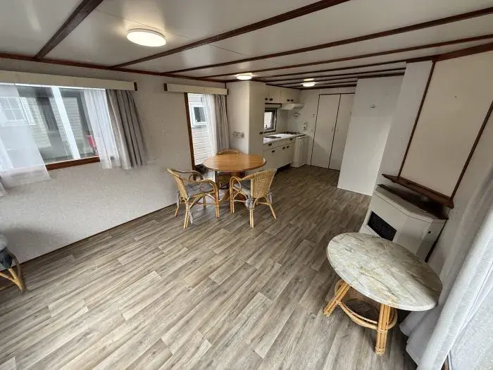 Thumbnail: Houten Chalet 2 Quartos (34,2 m²) NL07