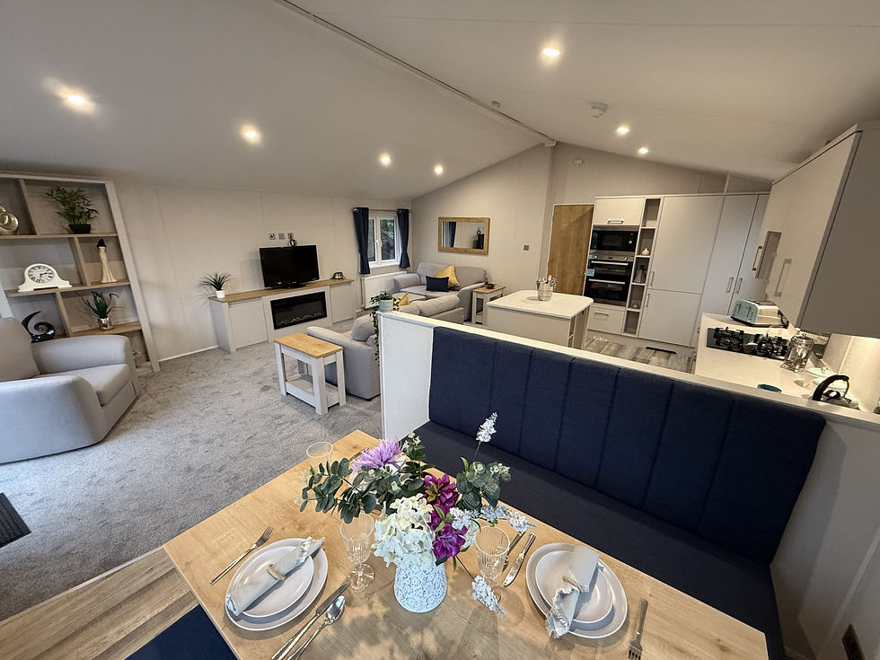 Miniaturbild: Willerby Hayward Resi Spec Twin Lodge 3 Quartos (74,32 m²) UK11