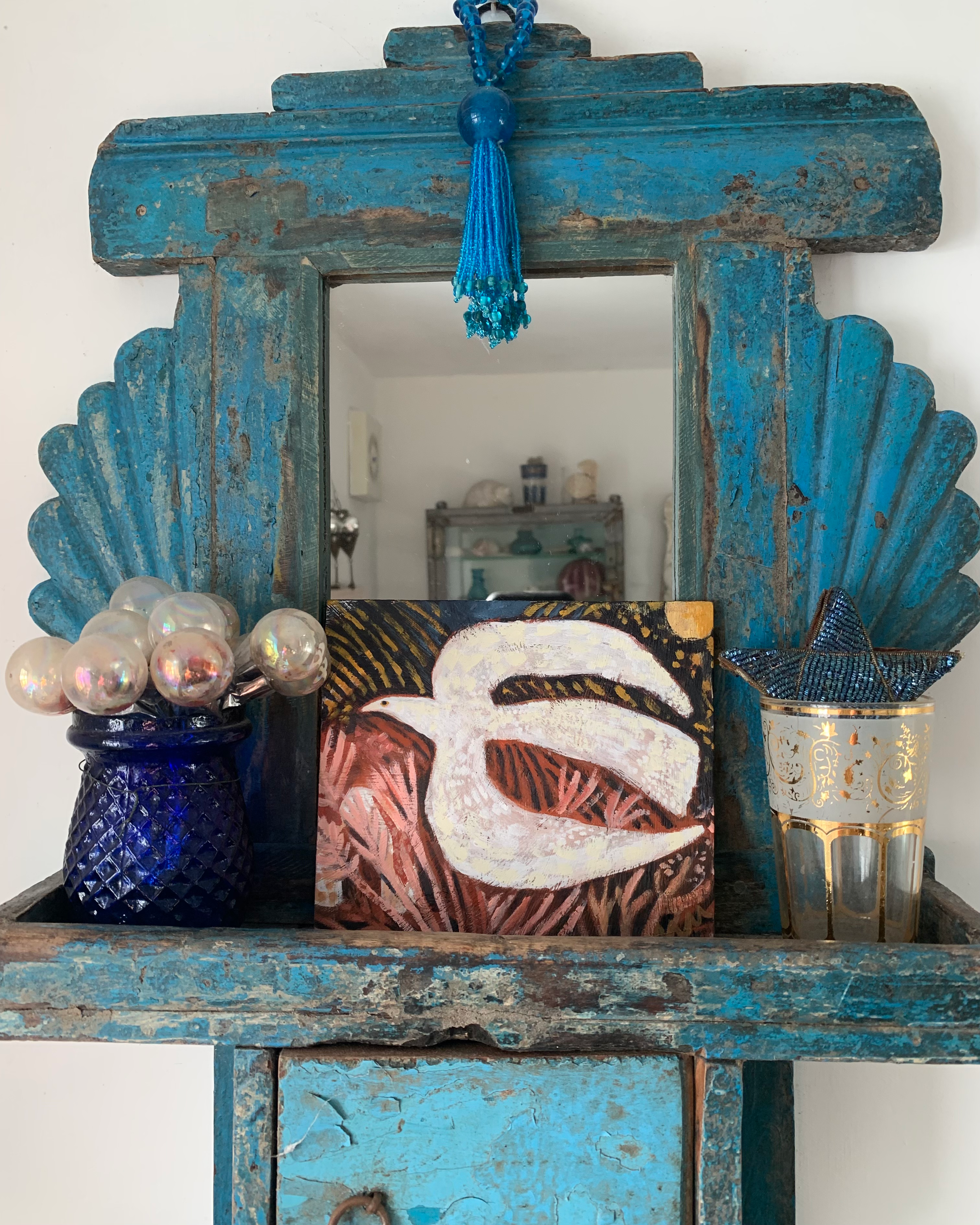 Marsh bird by Moonlight