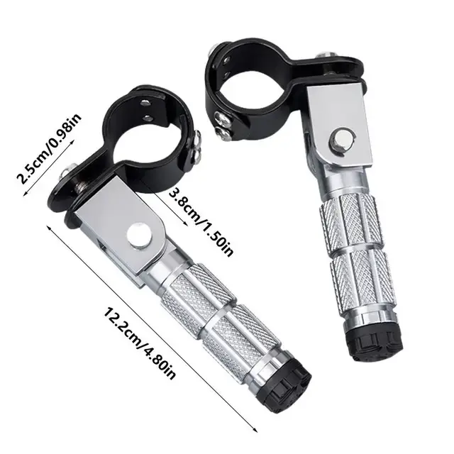 Miniatura: Pedals Folded Footrest Footpeg Motorcycles Mopeds Karts Scooters Bicycle Foot Pe