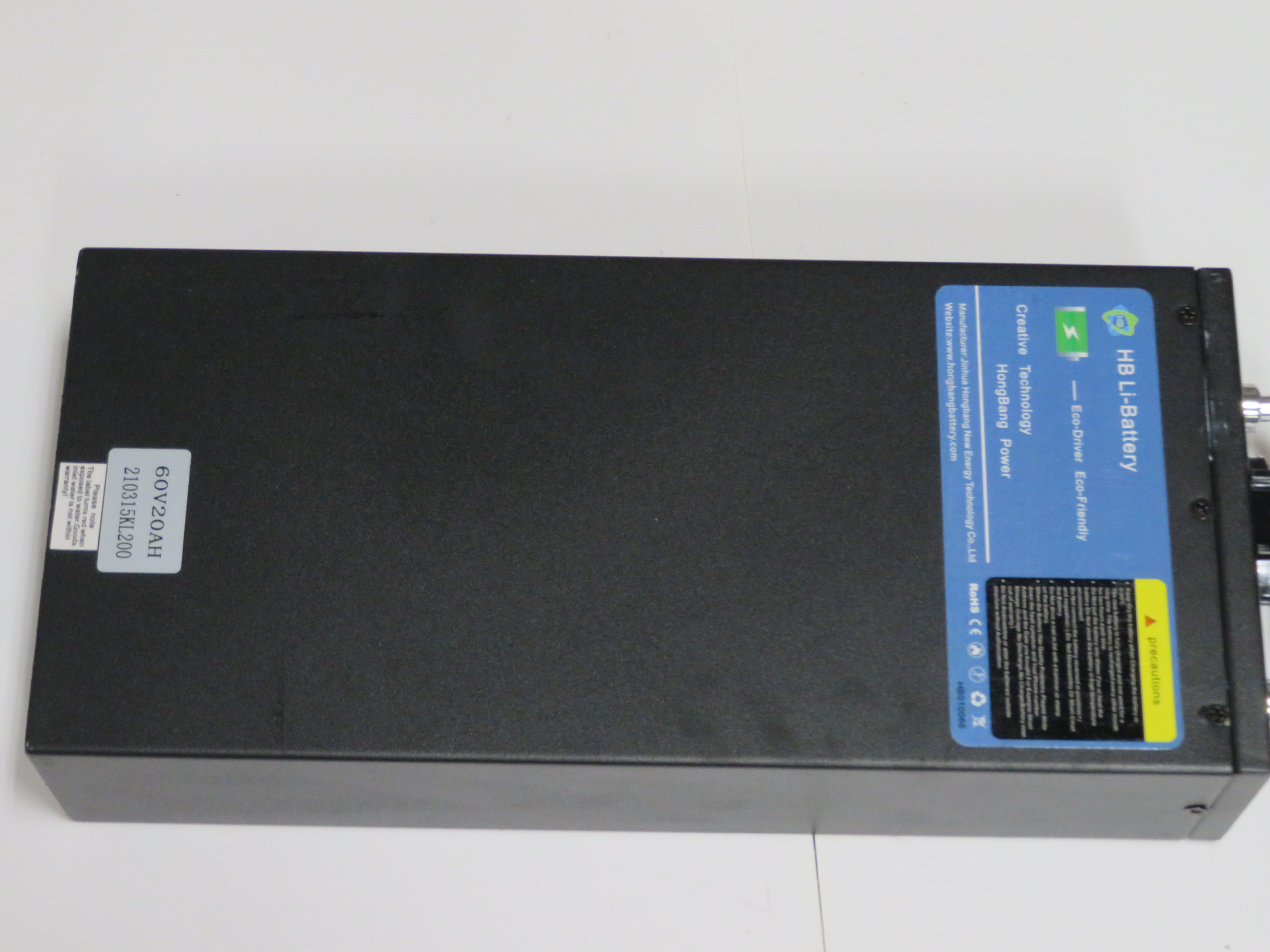 ELECTRIC SCOOTER LITHIUM BATTERY 60V/20AH WATTS HOURS (1200WH)