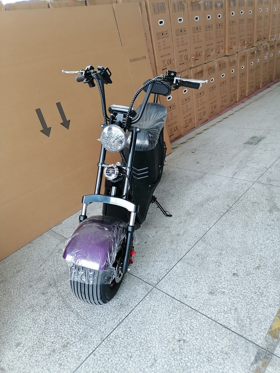 Miniatura: J-EH-5C CON DOS BATERÍAS 60V / 20AH, MOTOR 2000W, PICO VATIOS: 4000W