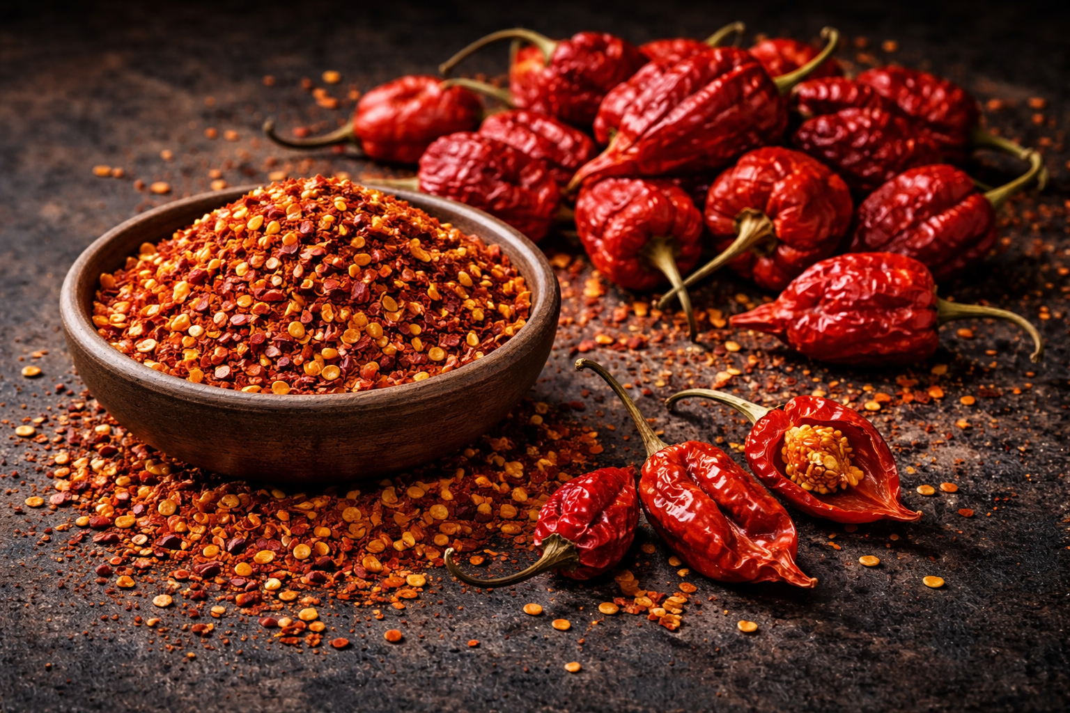 Trinidad Scorpion Chili Flakes (12.0g)