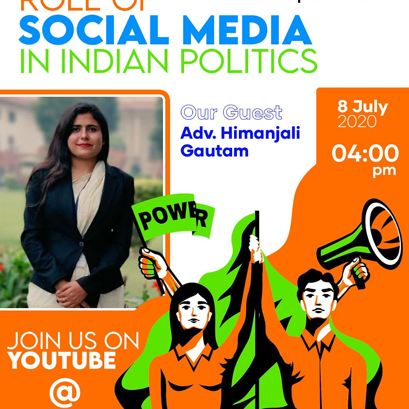 WEBINAR on Role of Social media in Politics !!