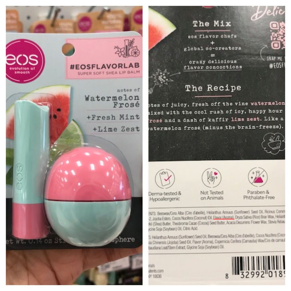 Allergic reactions to lip balms and chapsticks such as Burt's Bees, Eos, Blistex, Carmex, and others