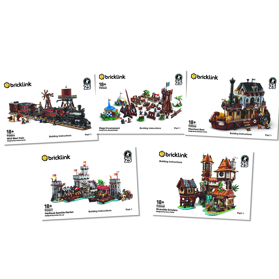 Pakket Instructieboekje  Bricklink Designer Program Series 4