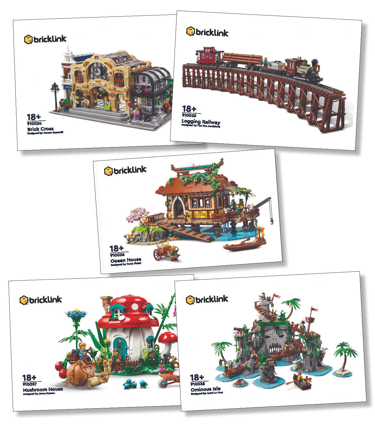 Pakket Instructieboekje  Bricklink Designer Program Series 2