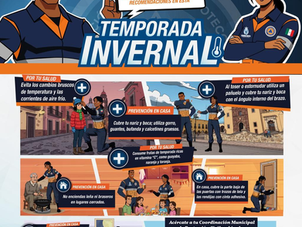 Ante el descenso de temperaturas en Guanajuato,  Secretaría de Seguridad y Paz emite recomendaciones preventivas  