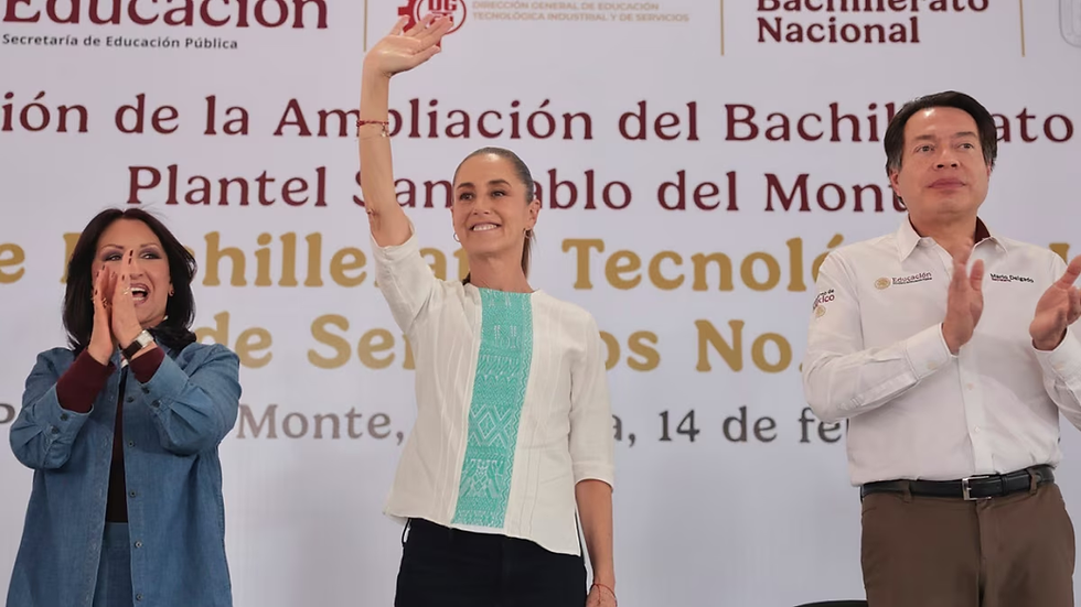 SHEINBAUM BLINDA LOS LIBROS DE TEXTO EN MEDIO DE LA TORMENTA EN LA SEP