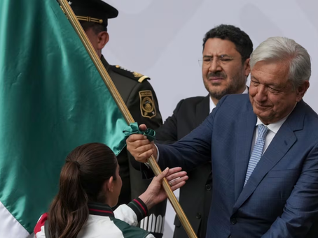Abanderamiento de la Delegación Mexicana para los Juegos Olímpicos de París 2024
