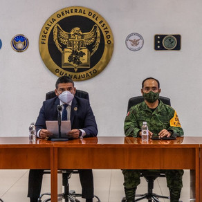 La FGE en coordinación con el Ejército Mexicano, Guardia Nacional y SSPE capturó 22 delincuentes