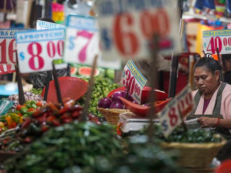 Inflación Acelerada en Junio por Repunte en Precios de Frutas y Verduras